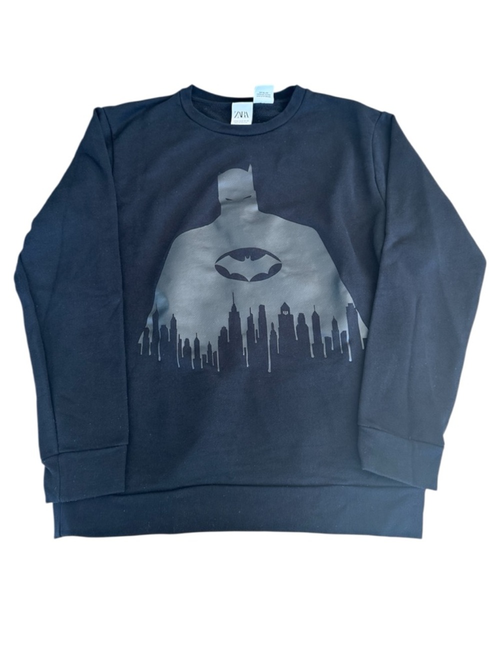 Zara Black‎ Batman Graphic Crewneck Sweater